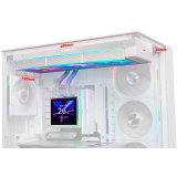 Système de refroidissement liquide Lian Li HydroShift II LCD-S 360CL White (G89.GHS2LCDS36CW.R0)