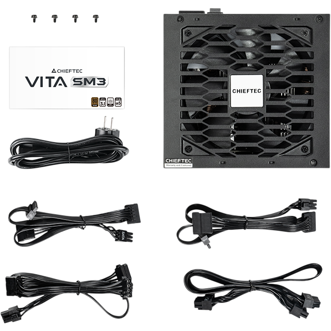 bloc dalimentation 650W Chieftec Vita SM3 (BPX-650-C) - photo 8