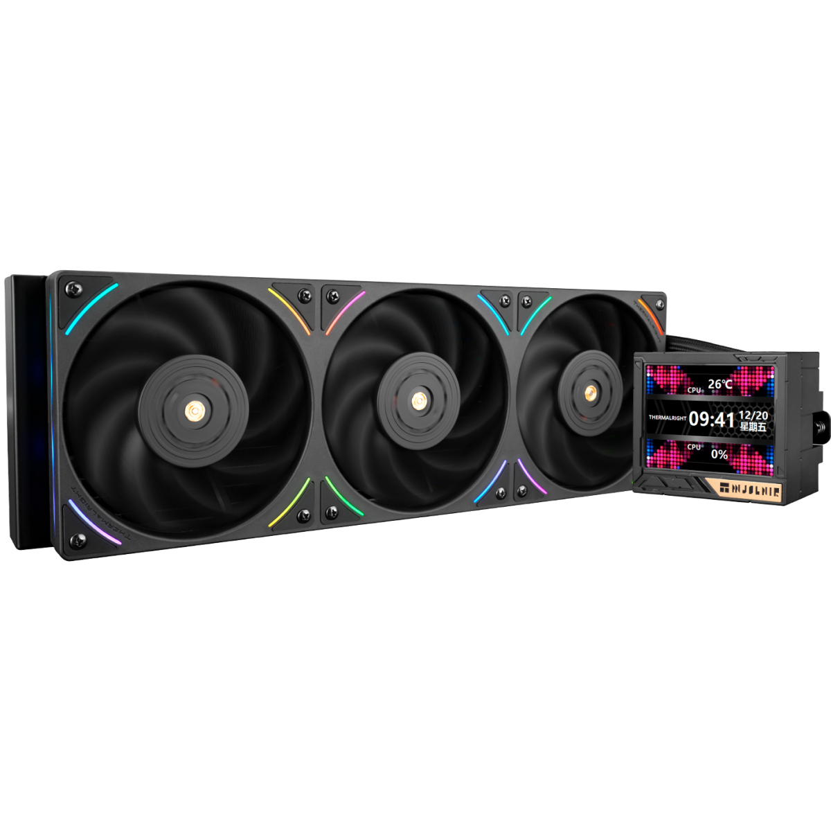 Système de refroidissement liquide Thermalright Mjolnir Vision 360 UB Pro ARGB Black - TRMV360UBPROAB