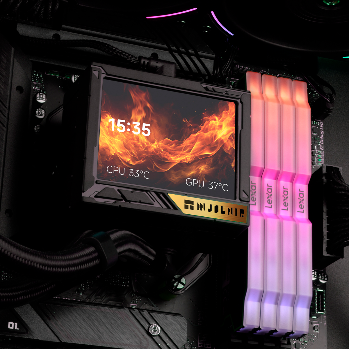 Système de refroidissement liquide Thermalright Mjolnir Vision 360 UB Pro ARGB Black - TRMV360UBPROAB - photo 8