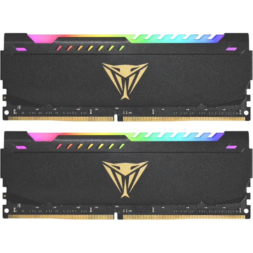 Mémoire vive 32GB DDR4 3200MHz Patriot Viper Steel RGB (PVSR432G320C6K) (2x16GB KIT)