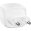 Chargeur secteur réseau Belkin BoostCharge Pro Dual USB-C GaN Wall Charger 50W White - WCH019kqWH - photo 3