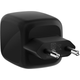 Chargeur secteur réseau Belkin BoostCharge Pro Dual USB-C GaN Wall Charger 67W Black (WCH020kqBK)