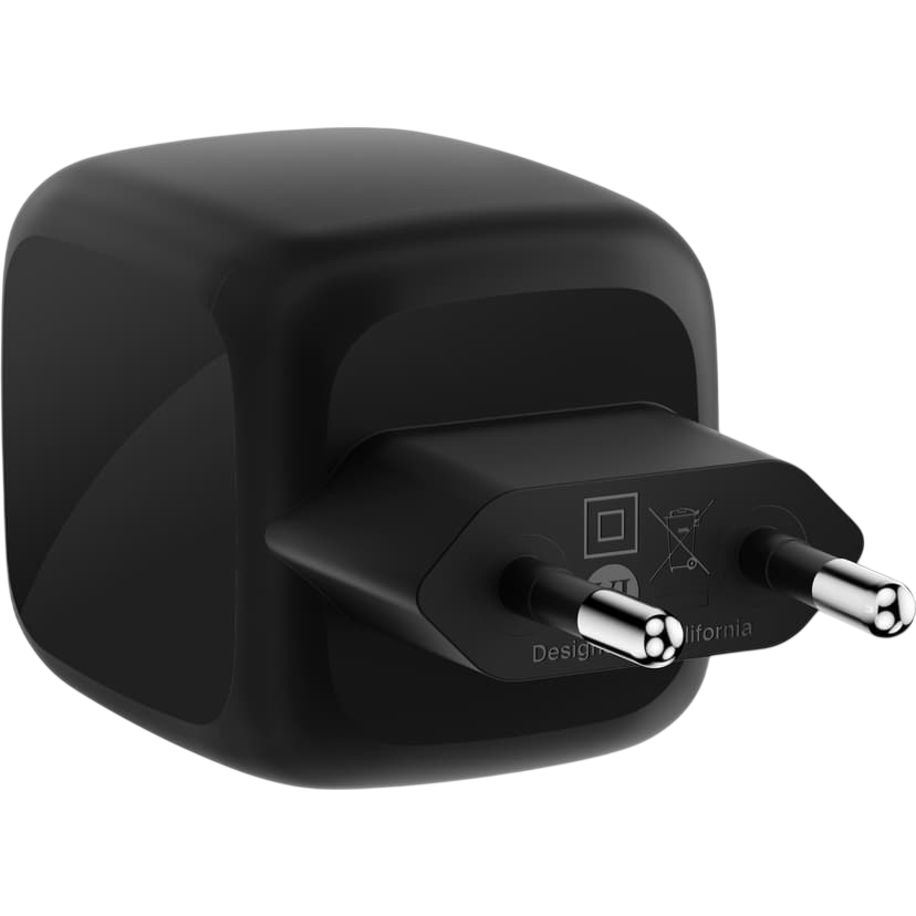 Chargeur secteur réseau Belkin BoostCharge Pro Dual USB-C GaN Wall Charger 67W Black - WCH020kqBK - photo 3