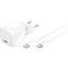 Chargeur secteur pour réseau Belkin BoostCharge USB-C Wall Charger 30W + USB-C Cable White - WCA008kq1MWH-B6