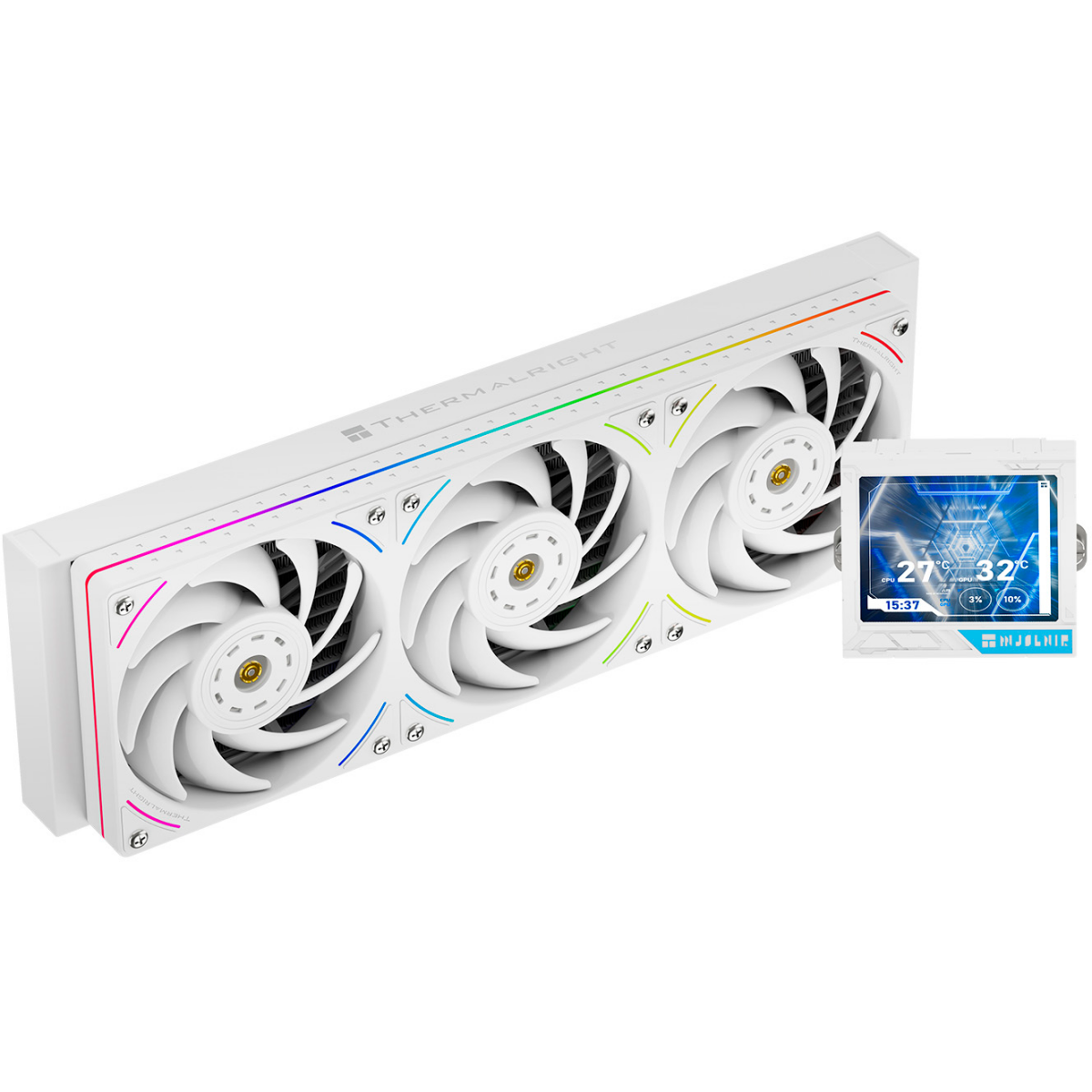 système de refroidissement liquide Thermalright Mjolnir Vision 360 UB Pro ARGB White - TRMV360UBPROAW