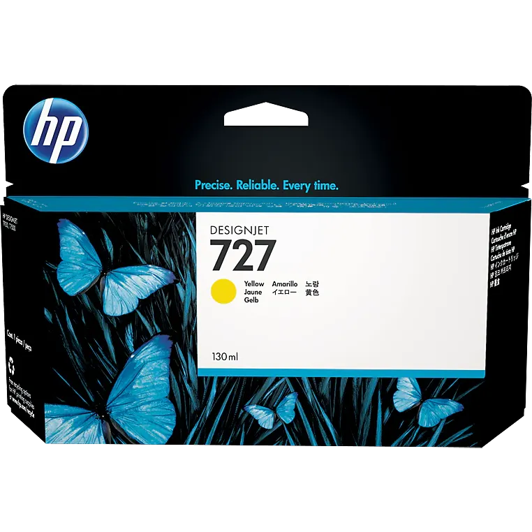 cartouche HP B3P21A (№727) Yellow
