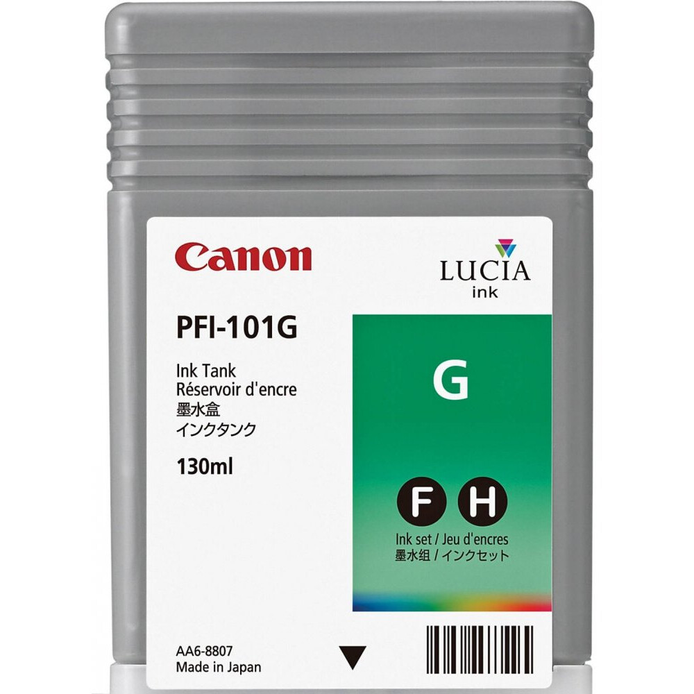 cartouche dencre Canon PFI-101 Green - 0890B001