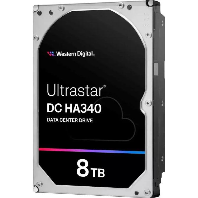 Disque dur 8TB SATA-III WD Ultrastar DC HA340 (0B47078) - WUS721208BLE6L4