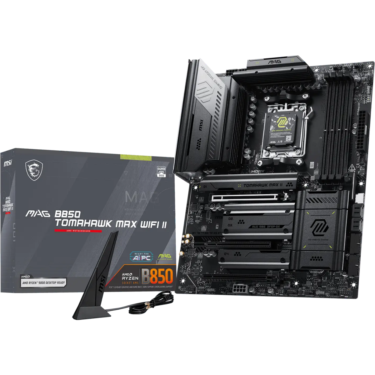 Carte mère MSI MAG B850 TOMAHAWK MAX WIFI II - photo 5