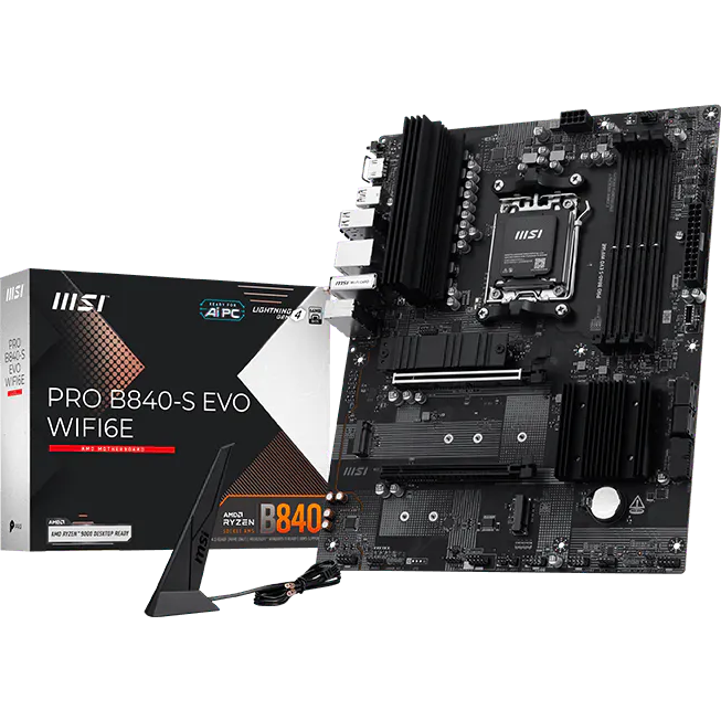 carte mère MSI PRO B840-S EVO WIFI6E - photo 5
