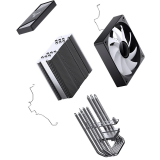 ventilateur de refroidissement Jonsbo CR-1000 V3 Pro ARGB Black (CR-1000 V3 PRO ARGB)