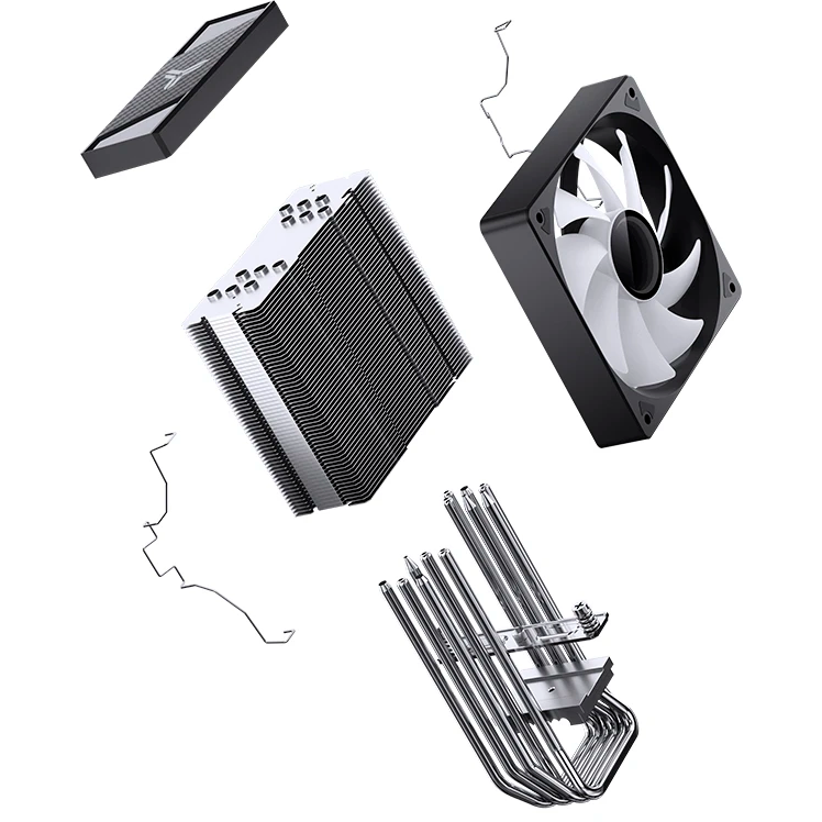 ventilateur de refroidissement Jonsbo CR-1000 V3 Pro ARGB Black - CR-1000 V3 PRO ARGB - photo 17