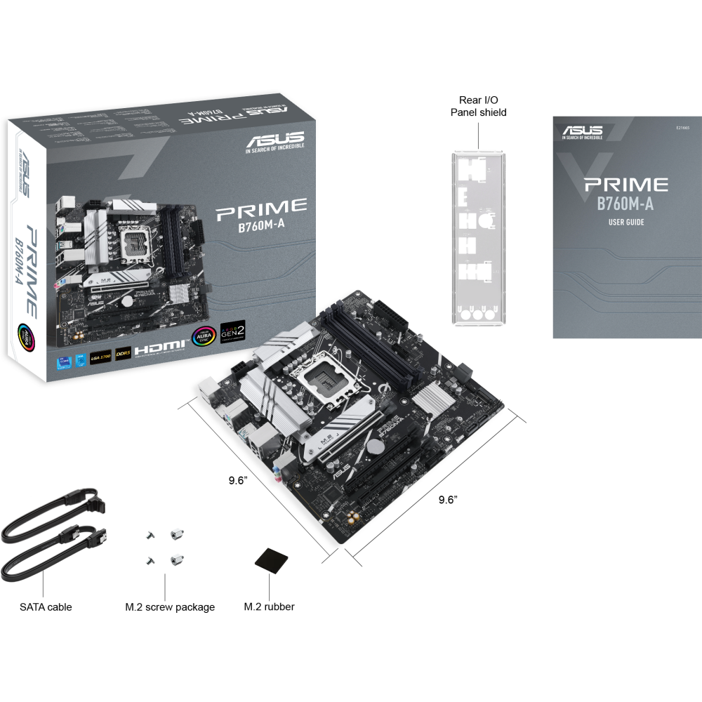 Carte mère ASUS PRIME B760M-A-CSM - photo 5