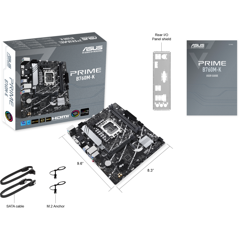 Carte mère ASUS PRIME B760M-K - photo 5