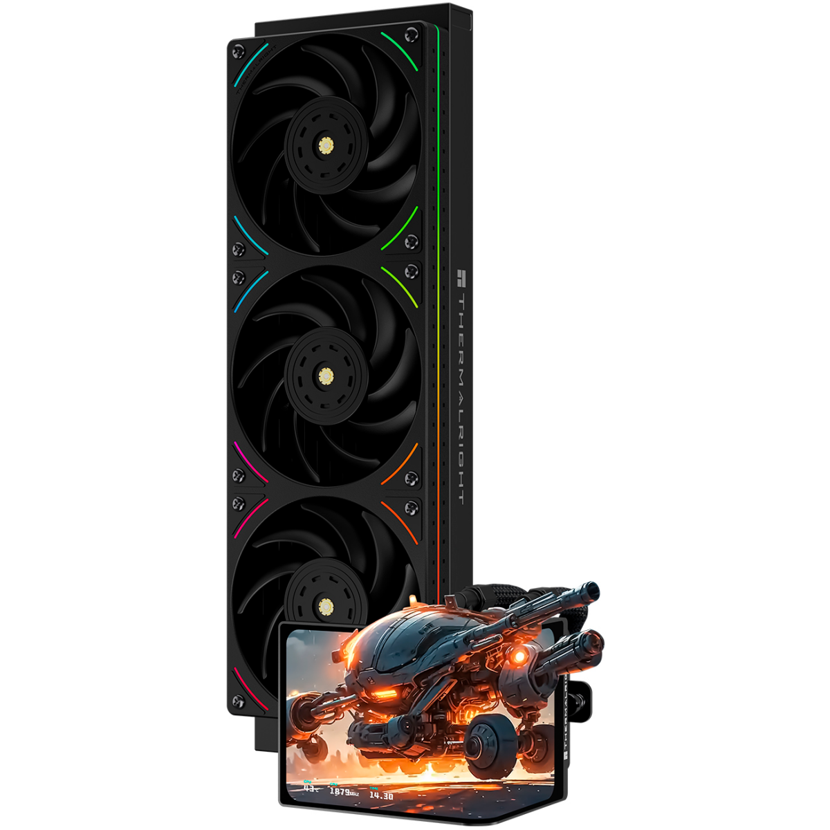 système de refroidissement liquide Thermalright Levita Vision 360 UB ARGB Black - TRLV360UBAB - photo 2