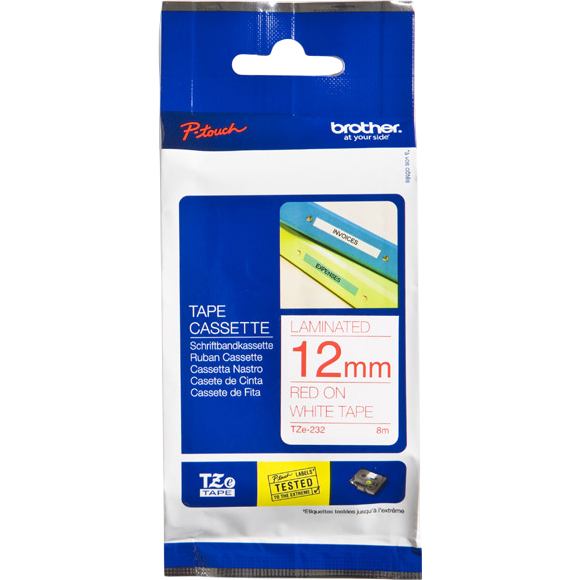 cartouche de bande Brother TZE-232 - TZE232 - photo 2