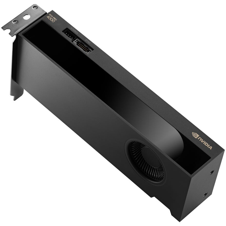 carte graphique NVIDIA Quadro RTX PRO 4000 Blackwell SFF Edition 24GB (900-5G195-2200-000) OEM - photo 2