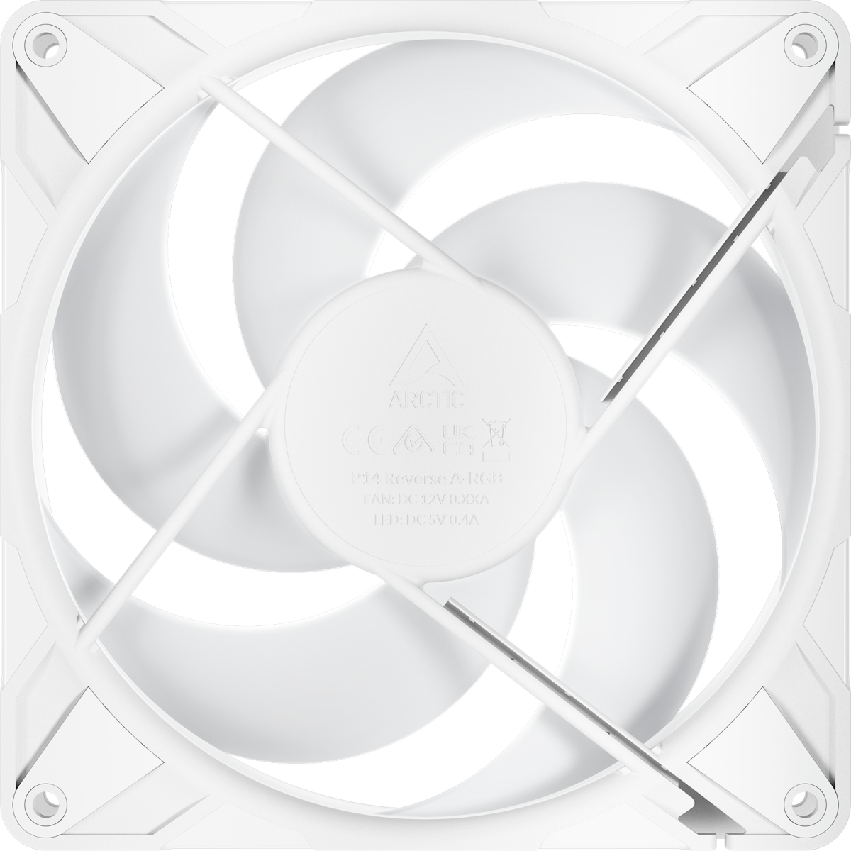 Ventilateur pour boîtier Arctic P14 Pro Reverse A-RGB White (3 pcs) - ACFAN00328A - photo 5