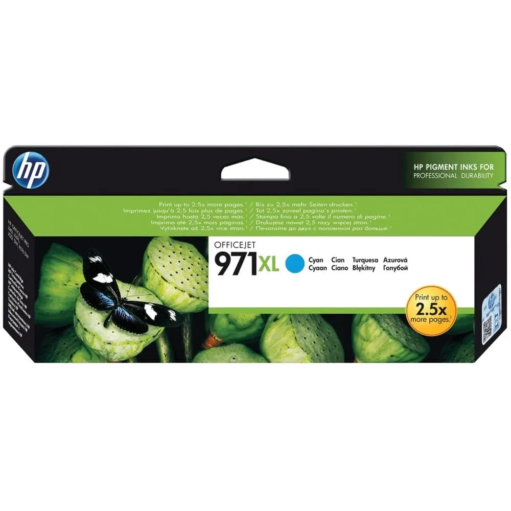 cartouche HP CN626AE (№971XL) Cyan