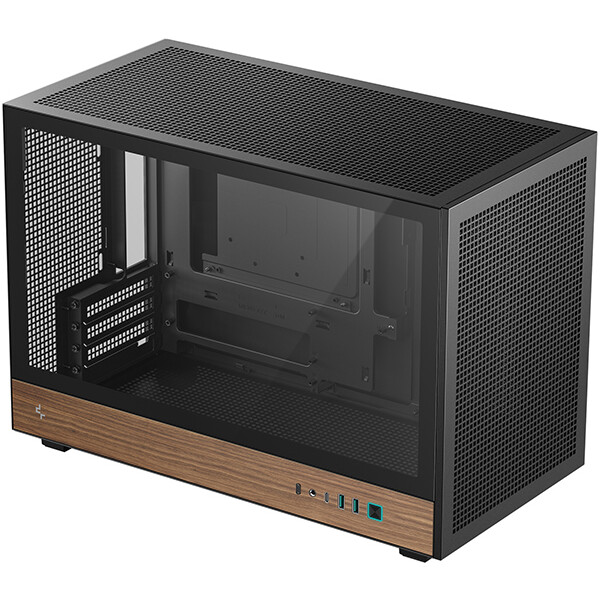 Boîtier DeepCool CH260 Wood - R-CH260-BKNWM0-G-1