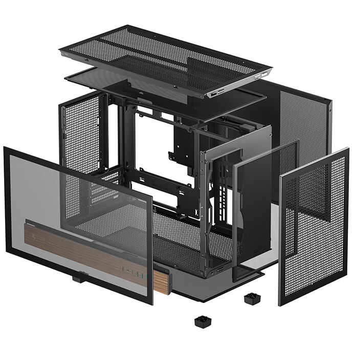 Boîtier DeepCool CH260 Wood - R-CH260-BKNWM0-G-1 - photo 10