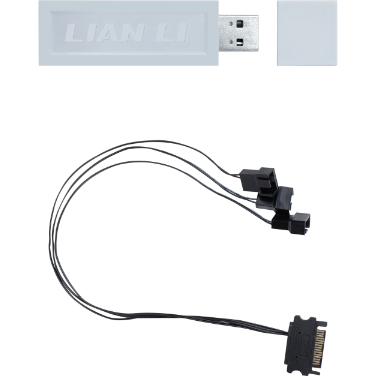 Contrôleur de ventilateurs Lian Li L-Wireless Controller R2 White - G89.RF-T-W.R2