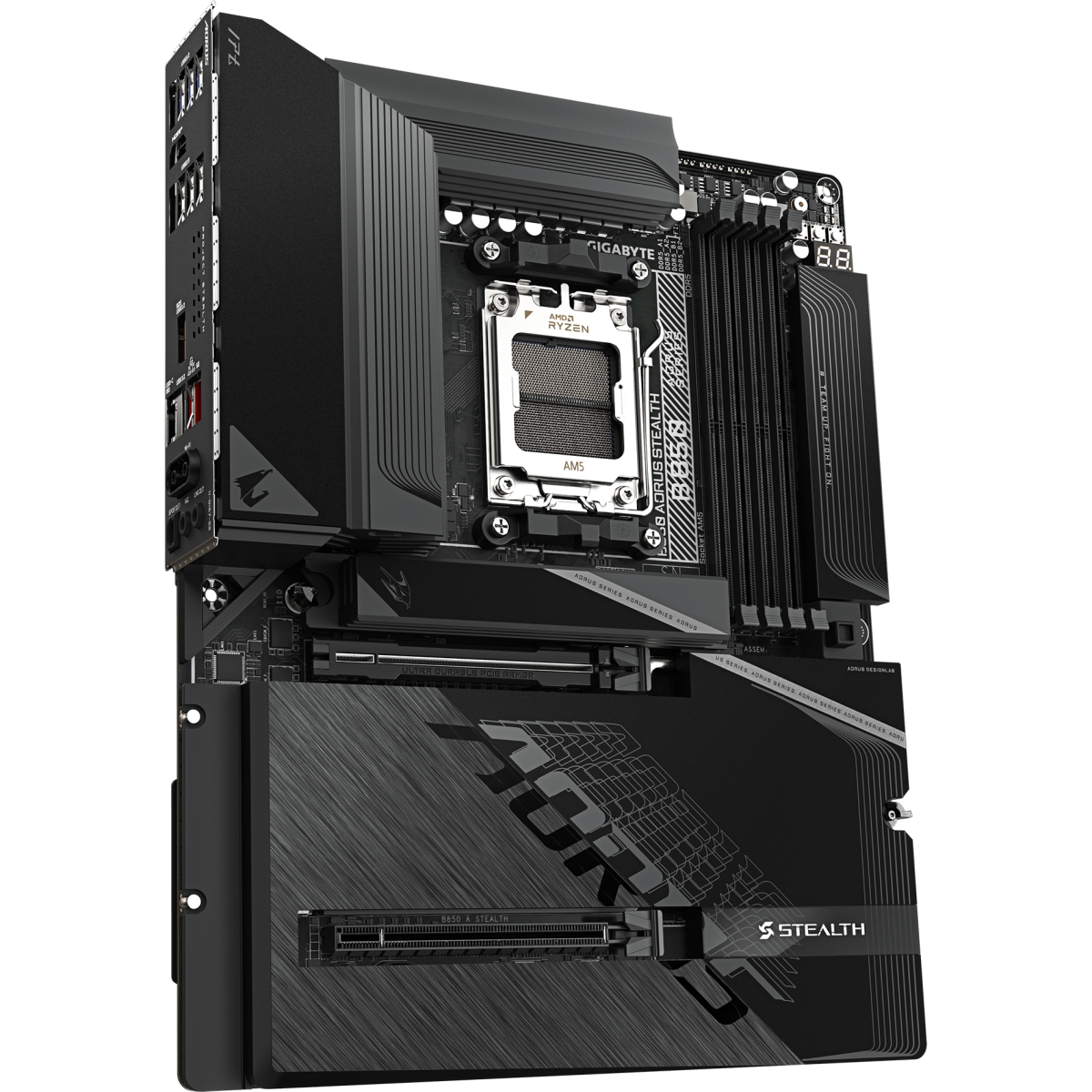 Carte mère Gigabyte B850 AORUS STEALTH - photo 2