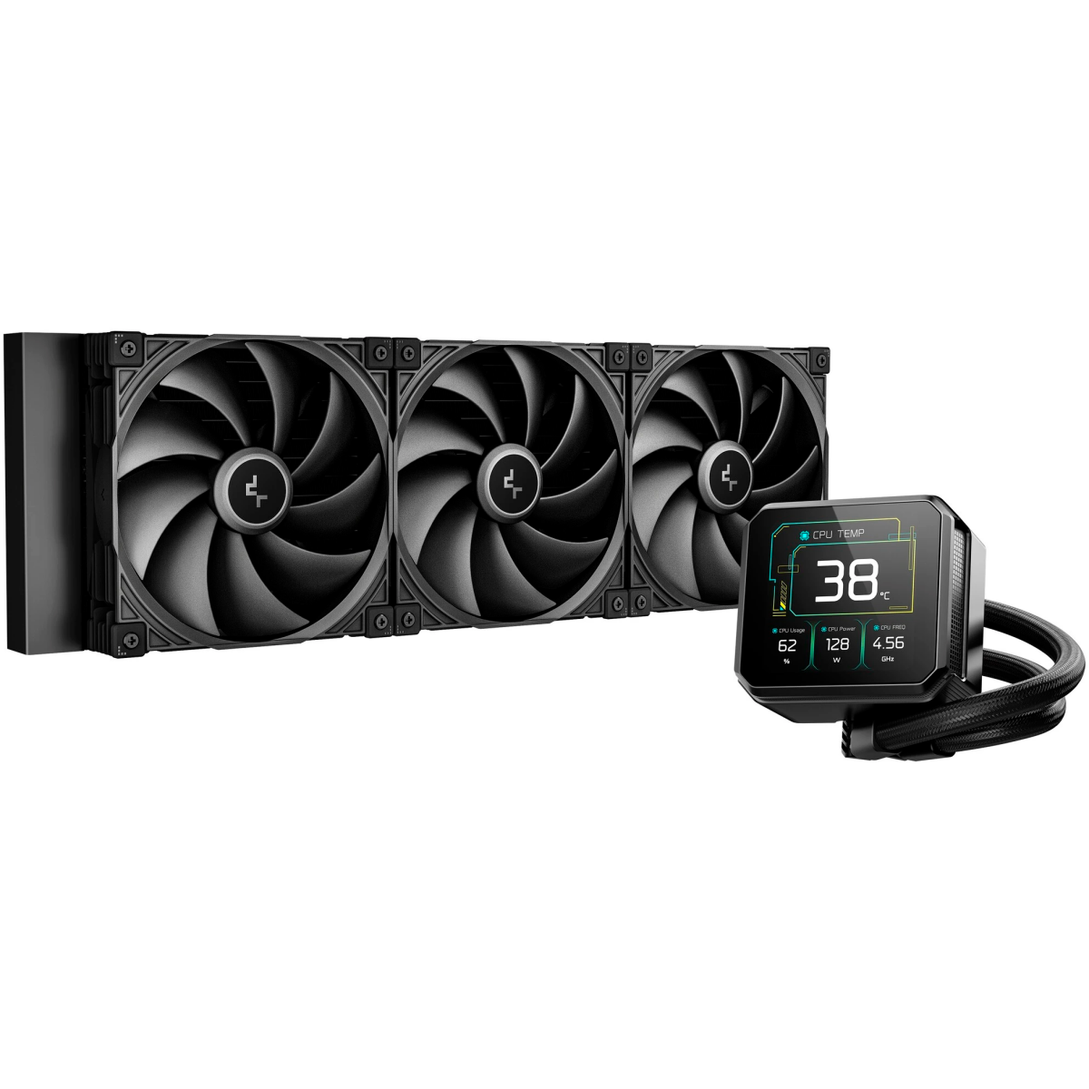 système de refroidissement liquide DeepCool SPARTACUS 420 - R-SPT420-BKDSMP-G-1