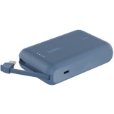 batterie externe Belkin BoostCharge Power Bank 10K with Integrated Cable Blue (BPB021hqBL)
