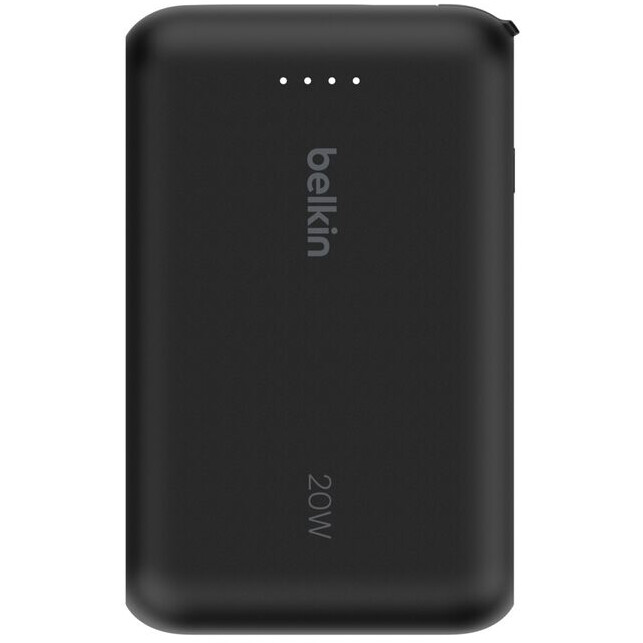 batterie externe Belkin BoostCharge Power Bank 10K with Integrated Cable Black - BPB021hqBK - photo 4