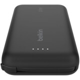 batterie externe Belkin BoostCharge Power Bank 10K with Integrated Cable Black (BPB021hqBK)