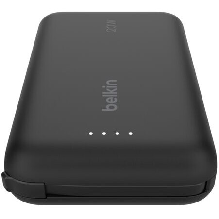 batterie externe Belkin BoostCharge Power Bank 10K with Integrated Cable Black - BPB021hqBK - photo 5