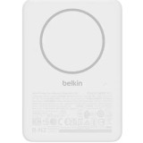 batterie externe Belkin BoostCharge Slim Magnetic Power Bank 5K White (BPD010hqWH)