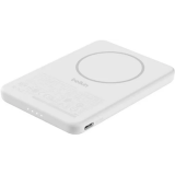 batterie externe Belkin BoostCharge Slim Magnetic Power Bank 5K White (BPD010hqWH)