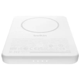 batterie externe Belkin BoostCharge Slim Magnetic Power Bank 5K White (BPD010hqWH)
