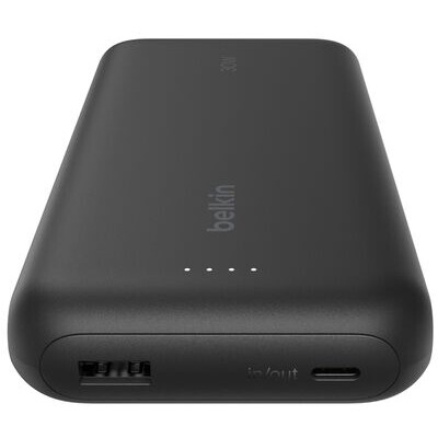Batterie externe Belkin BoostCharge Power Bank 20K with Integrated Cable Black - BPB024hqBK - photo 4