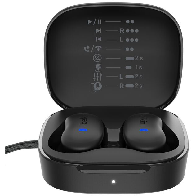 Casque Belkin SoundForm Anywhre Black - AUC014hqBK