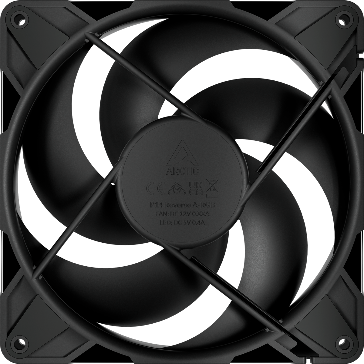 Ventilateur pour boîtier Arctic P14 Pro Reverse Black (3 pcs) - ACFAN00330A - photo 4