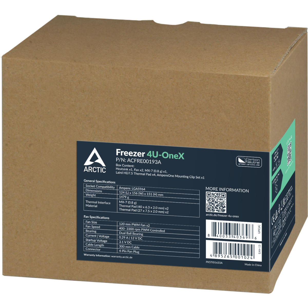 refroidisseur pour processeur de serveur Arctic Freezer 4U-OneX - ACFRE00193A - photo 6