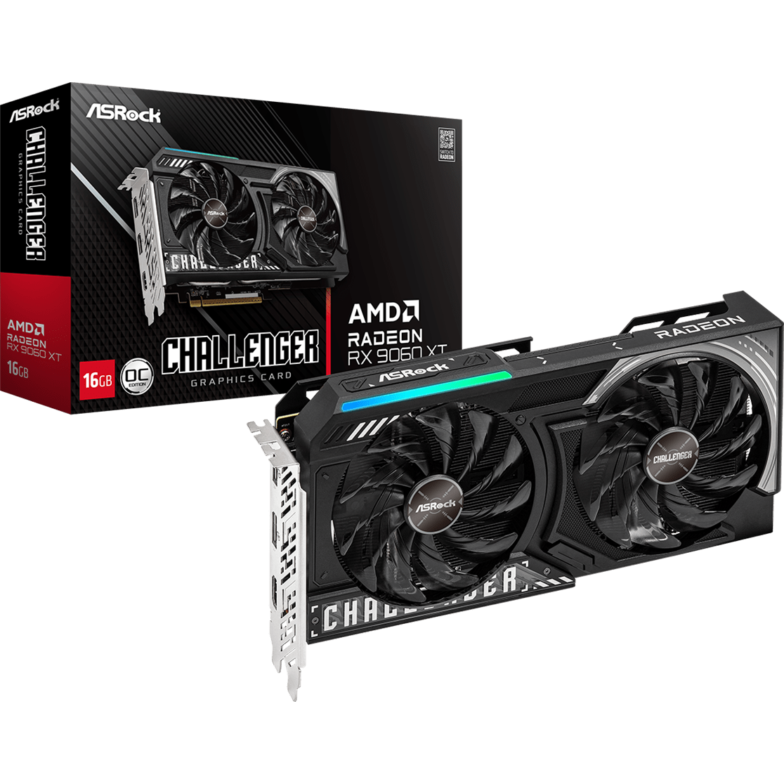 carte graphique AMD Radeon RX 9060 XT ASRock Challenger OC 16GB (RX9060XT CL 16GO) - photo 6