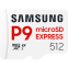 Carte mémoire 512GB MicroSD Samsung P9 Express (MB-MK512T)