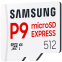 Carte mémoire 512GB MicroSD Samsung P9 Express (MB-MK512T) - photo 2