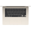 Ordinateur portable Apple MacBook Air 15 Starlight (M5, 2026) (MDVE4D/A) - photo 2