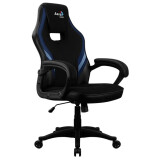 Spēļu krēsls AeroCool AERO 2 Alpha Black/Blue (4718009154704)