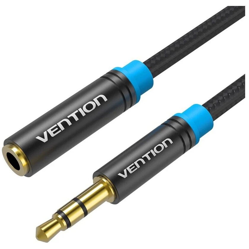 Câble dextension 3.5 Jack (M) - 3.5 Jack (F), 1.5m, Vention VAB-B06-B150-M