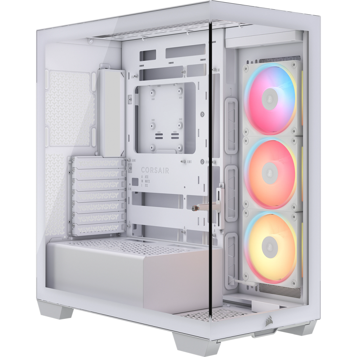 boîtier Corsair iCUE Link 3500X LX-R RGB White (CC-9011325-WW)