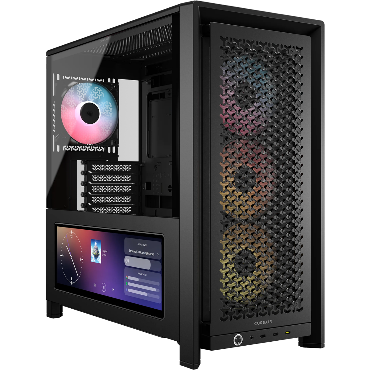 Boîtier Corsair Frame 4000D LCD RS ARGB Black (CC-9011326-WW)