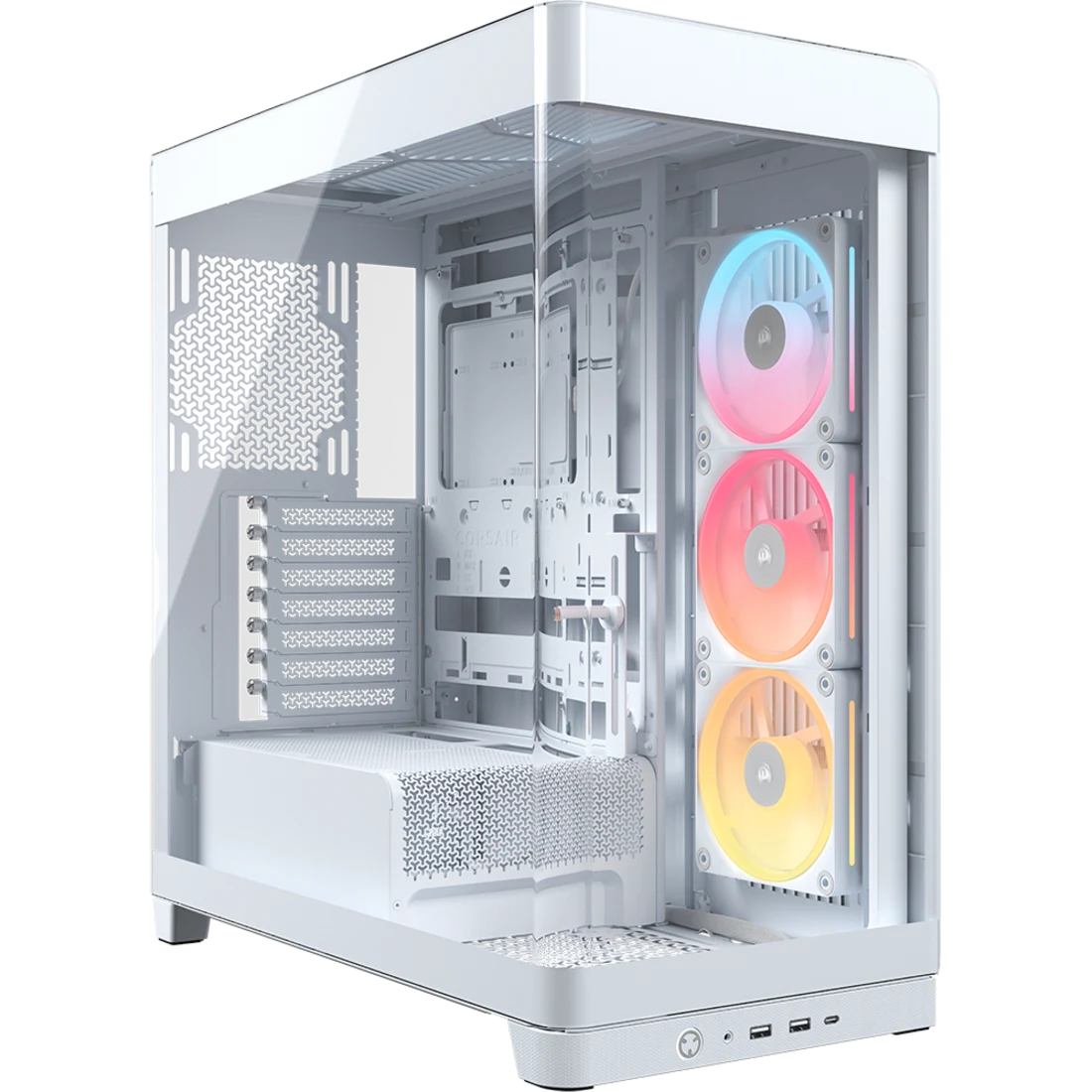 Boîtier Corsair iCUE Link 4500X LX-R RGB White (CC-9011317-WW)