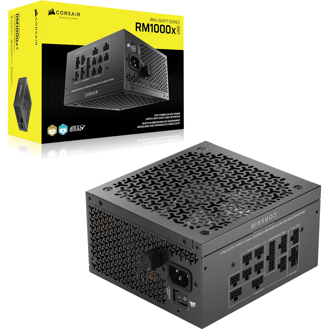 bloc dalimentation 1000W Corsair RM1000x SHIFT (CP-9020300-EU) - photo 5